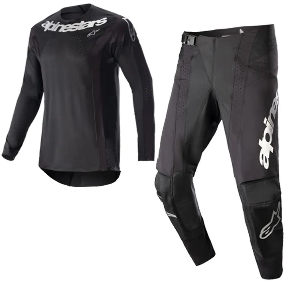 set Alpinestars Techstar Arch Zwart Zilver broek 38 trui xxl