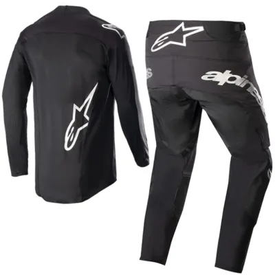 set Alpinestars Techstar Arch Zwart Zilver Kit broek 34 trui xl
