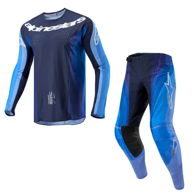 set Alpinestars 2024 Techstar Pneuma Navy/Blauw  broek 38 trui xl