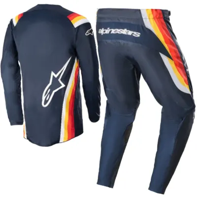 set Alpinestars Fluid Corsa Night Navy broek 34 trui l