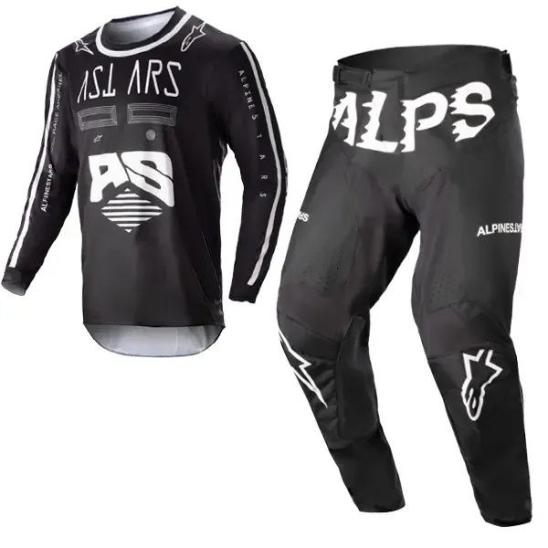 set alpinestars racer found black broek 34 trui l