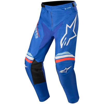 set alpinestars racer braap blue white red broek 36 trui m