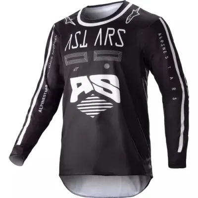 set alpinestars fluid narin   black white broek 34  racer found trui xl