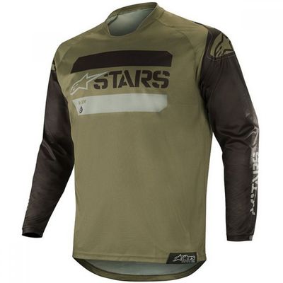alpinestars racer tactical  black military green L