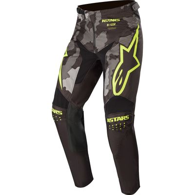 alpinestars kids racer tactical camo yellow