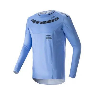 set alpinestars supertech dade light blue broek 40 trui xxl