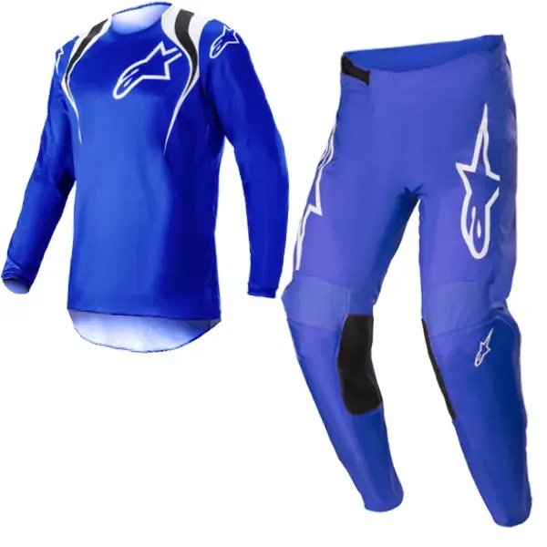 set alpinestars narin blue ray white broek 38 trui xl