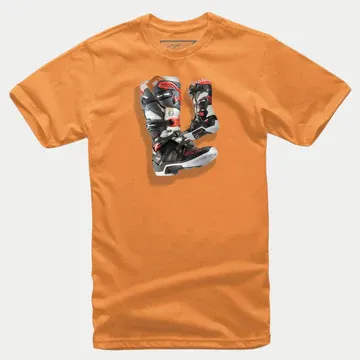 alpinestars kids Juvy Tech 7 laars-T-shirt oranje
