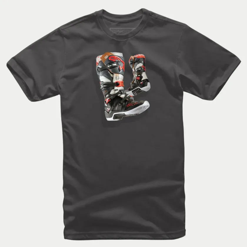 alpinestars kids Juvy Tech 7 laars-T-shirt zwart