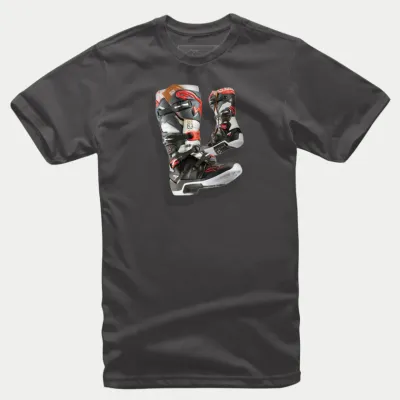 alpinestars kids Juvy Tech 7 laars-T-shirt zwart