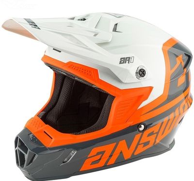 Answer AR1 Crosshelm - Voyd Charcoal / Grijs m