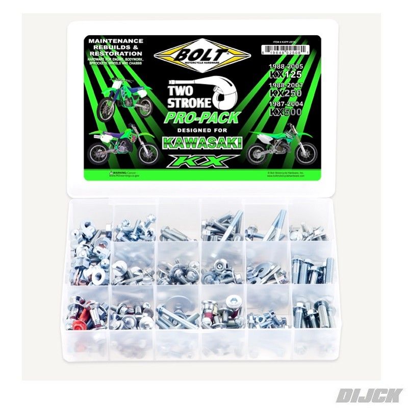 BOLT Pro-Pack Kawasaki KX125 88-08 / KX250 87-08 / KX500 87-01