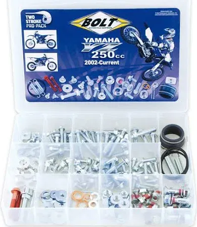 Yamaha 2 stroke pro pack bolt kit YZ 250 2002 - 2021