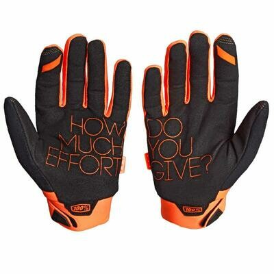 100% Brisker Cold Weather Handschoenen Flo Oranje