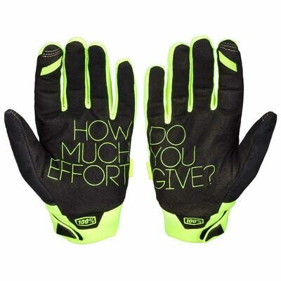 100% Brisker Cold Weather Handschoenen Flo Geel