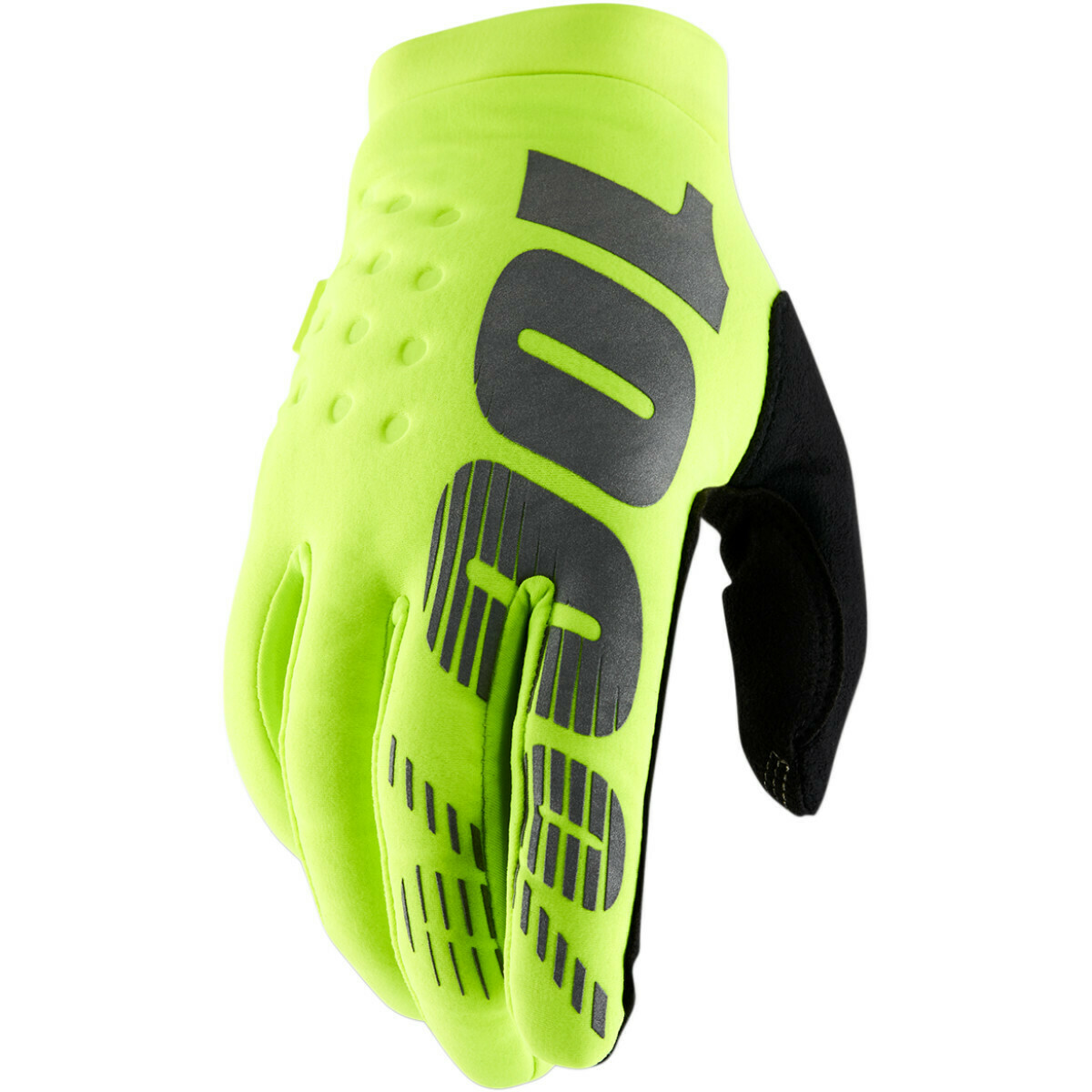 100% Brisker kids handschoenen voor koud weer  Flo geel