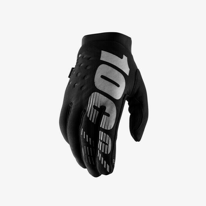 100% Brisker  Handschoenen voor koud weer  Zwart