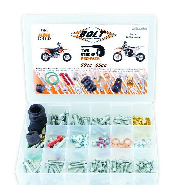 BOLT Pro-Pack EURO Style KTM SX50 09-20 / SX65 98-20 / TC50 17-20 / TC65 17-20    EUPP5065