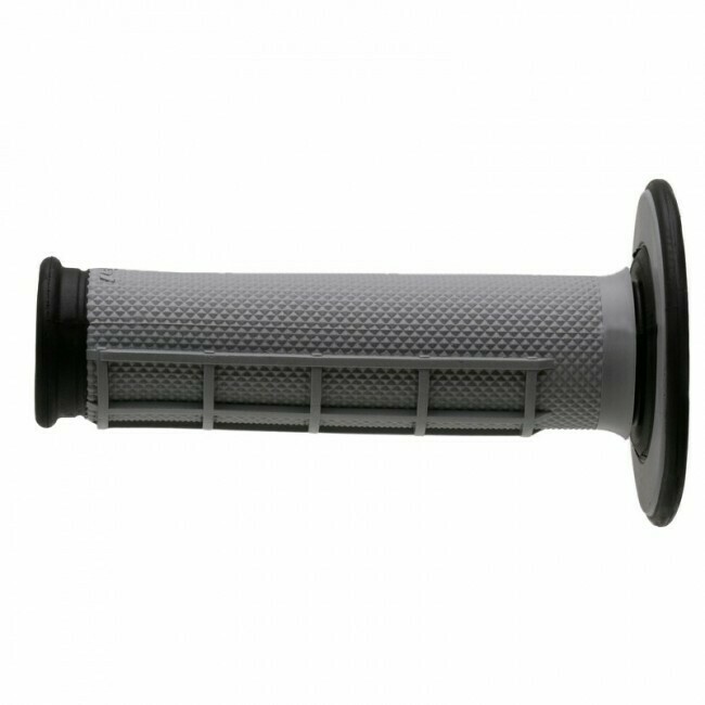 Renthal Grips Duallayer Diamond Half Waffle Zwart