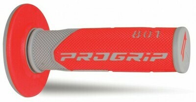 handvatten Progrip 801 Double Density Grips - Grijs / Rood