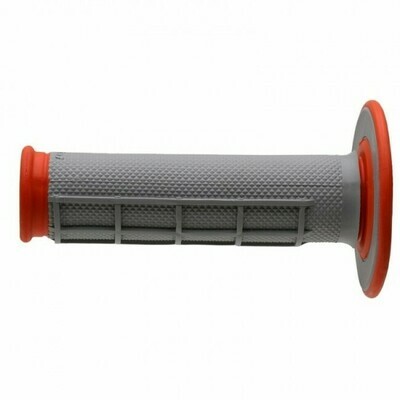 Renthal Grips Duallayer Diamond Half Waffle Orange