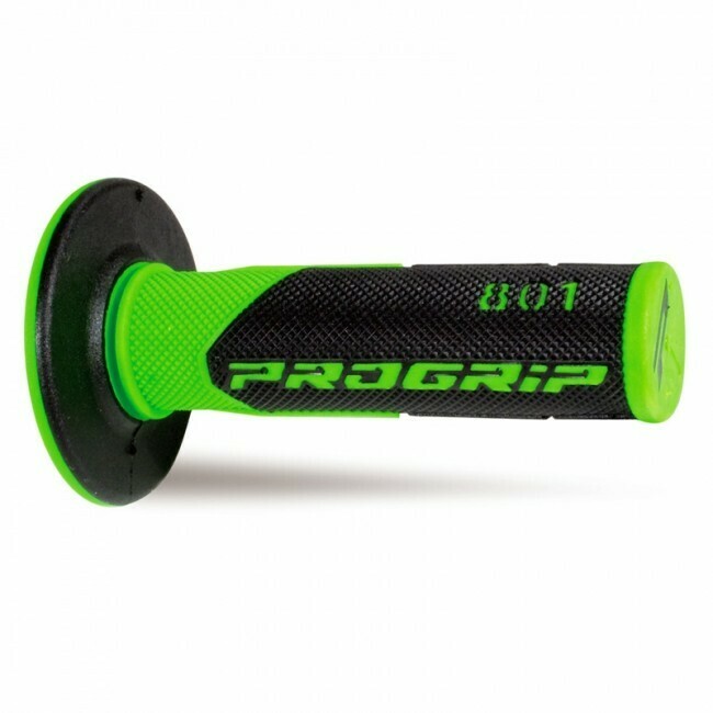 handvatten Progrip 801 Double Density Grips - FluoGroen / Zwart