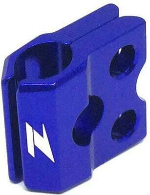 F-BRAKE LINE CLAMP CR/CRF 04-, YZ/YZF 09- BLUE