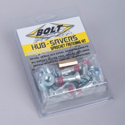BOLT Sprocket Fastening Kit Silver (6 pc)            2008HSS