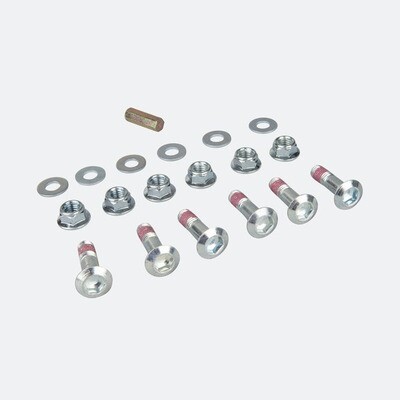 BOLT Sprocket Fastening Kit Silver (6 pc)            2008HSS