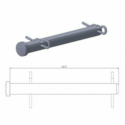 Moto-Master Remblokpen achter KTM-HVA 8213025