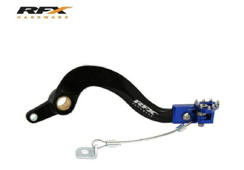 RFX Pro Achterrempedaal YZF450 10-26 Zwart / Blauw       FXRB4020099BU