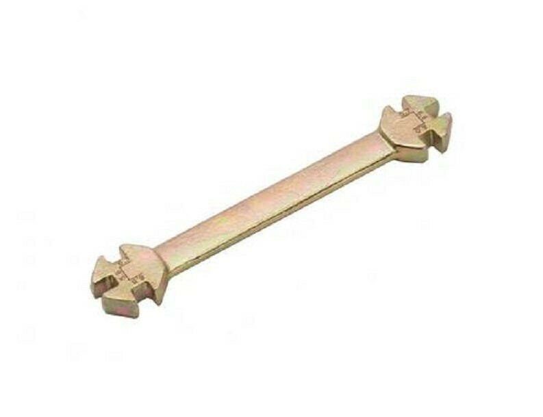 RFX Race Spaaksleutel (Goud) Universeel 6 in 1 Type Maten 5.6mm-7.00mm     FXWT1080055GD