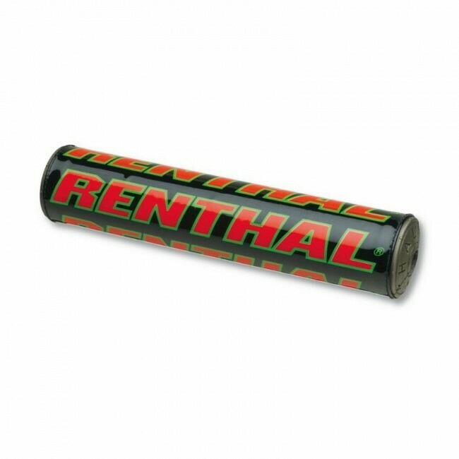 Renthal Glanzende Pad Zwart / Rood / Groen