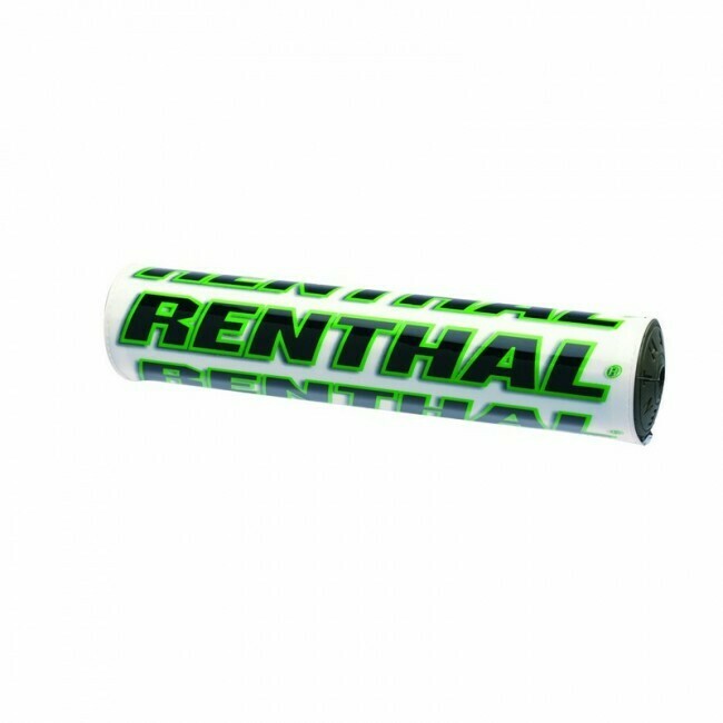 Renthal Glanzende Pad Wit / Groen