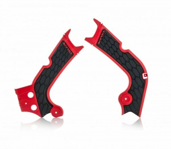 FRAME PROTECTOR X-GRIP CRF450R 17/18 + CRF250 18/19 - ROOD