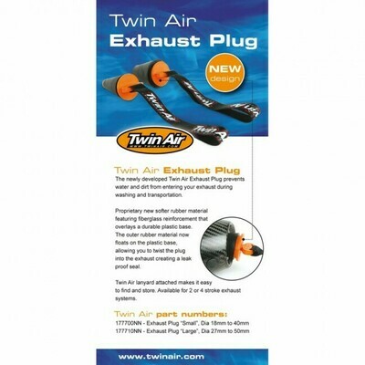 Twin Air uitlaat plug 4Str + riem