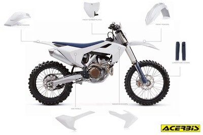 Volledige kit plastic acerbis husqvarna Volledige kit plastic acerbis husqvarna