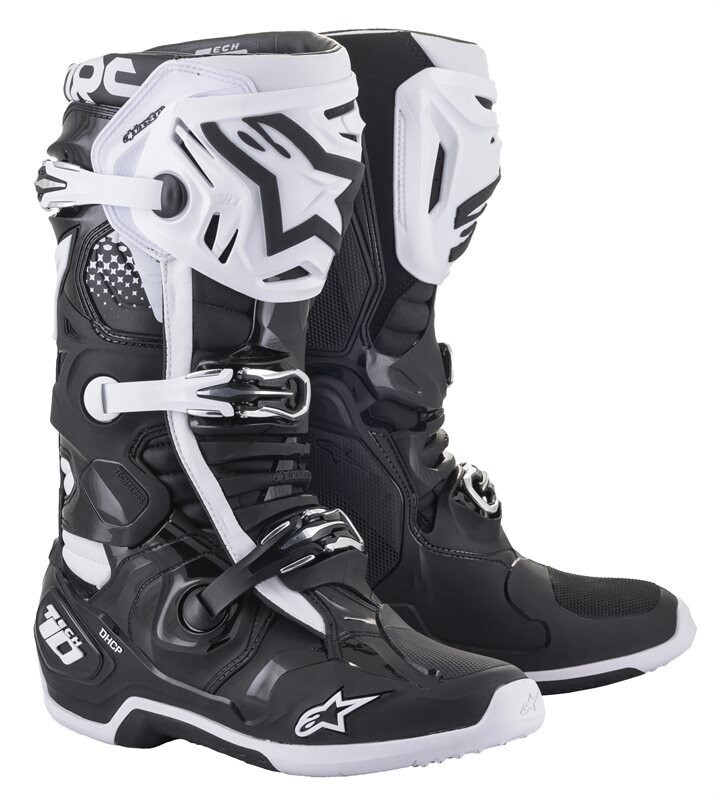 ALPINESTARS TECH 10 BLACK WHITE