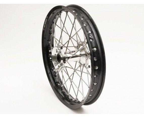 Rex Wheels Rear 19-2,15 YZ250 99-.. Black Rim/Silve Hub 22MM