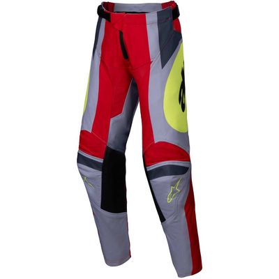 set Alpinestars kids racer melt brght red gray broek 22 trui s