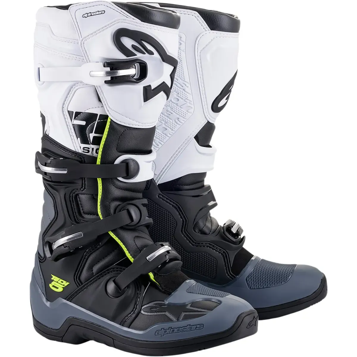alpinestars tech 5 blk dk gr wht