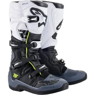 alpinestars tech 5 blk dk gr wht