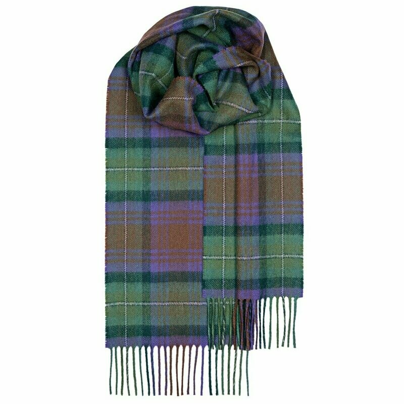 Isle Of Skye, Lambswool Tartan Scarf