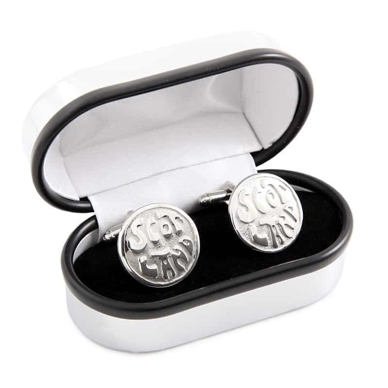 Scotland Cufflinks, Pewter