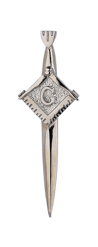 Masonic Kilt Pin, Polished