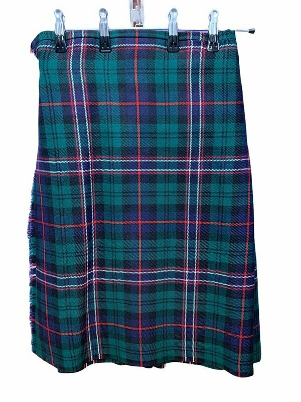Ex-Hire Scotland's National Tartan Kilt, 26"-30"/25"