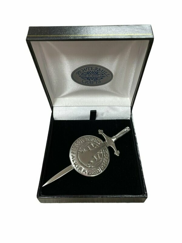 Falkirk FC Kilt Pin, Pewter