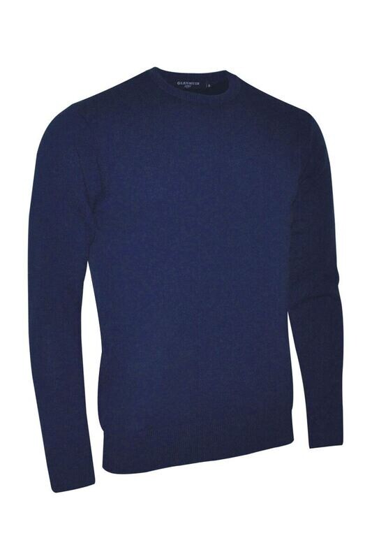 Men's Crew Neck Golf Sweater, Navy
