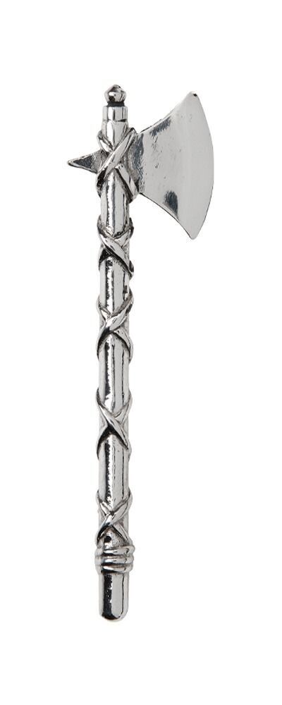 Battle Axe Kilt Pin, Polished Pewter