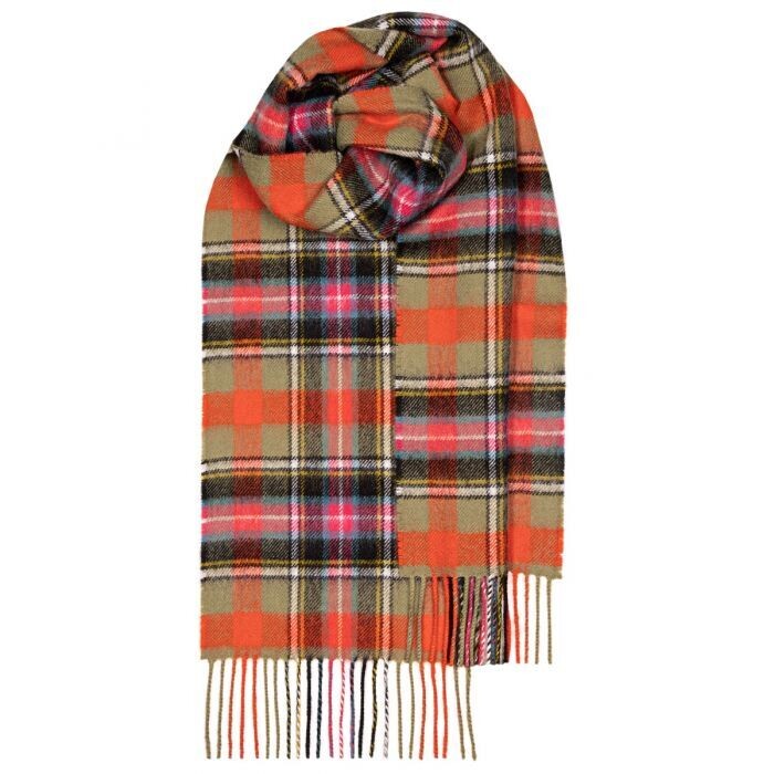 Bruce of Kinnaird Ancient, Lambswool Tartan Scarf